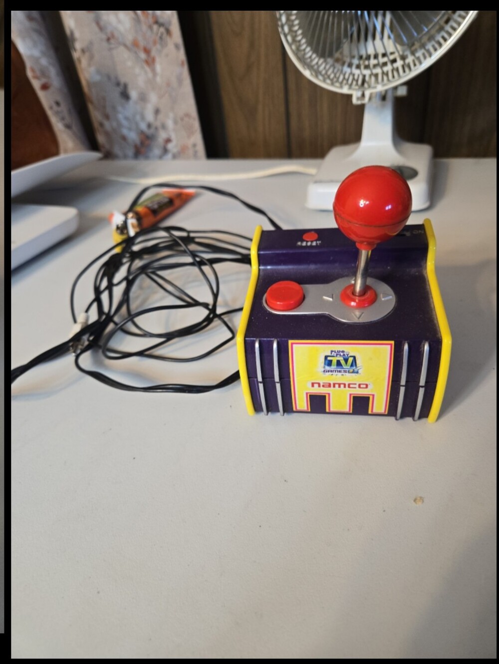 Jakks Pacific Namco Classics 5-in-1 TV Games Plug N Play Joystick 2003 TESTED